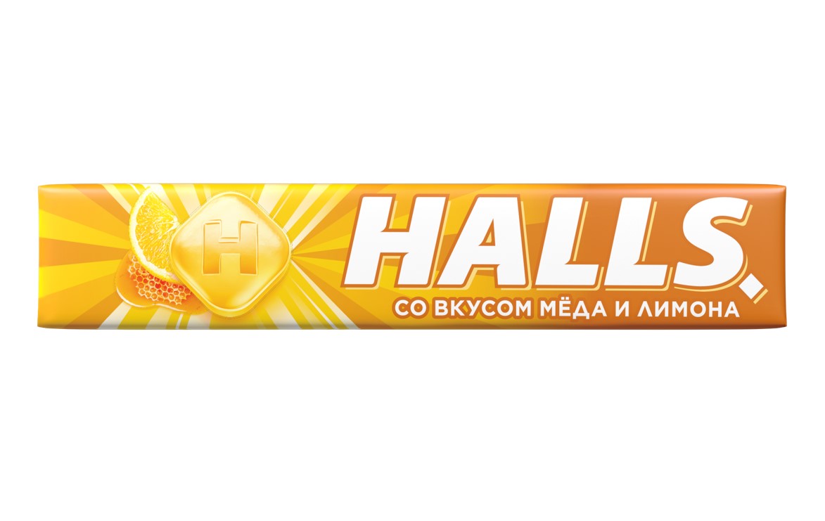 ЛЕДЕНЦЫ ХОЛЛС МЁД/ЛИМОН 25ГР