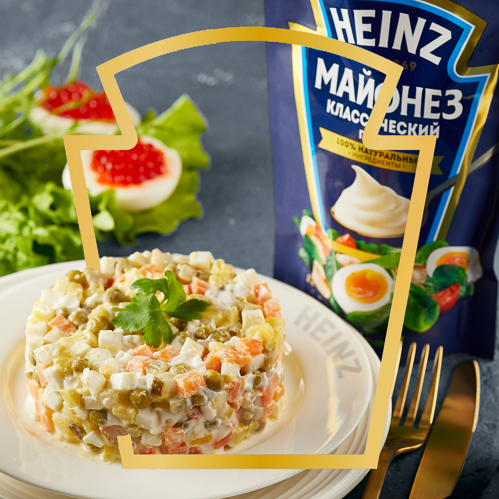 МАЙОНЕЗ ХАЙНЦ КЛАССИЧЕСКИЙ 67% Д/П 300ГР