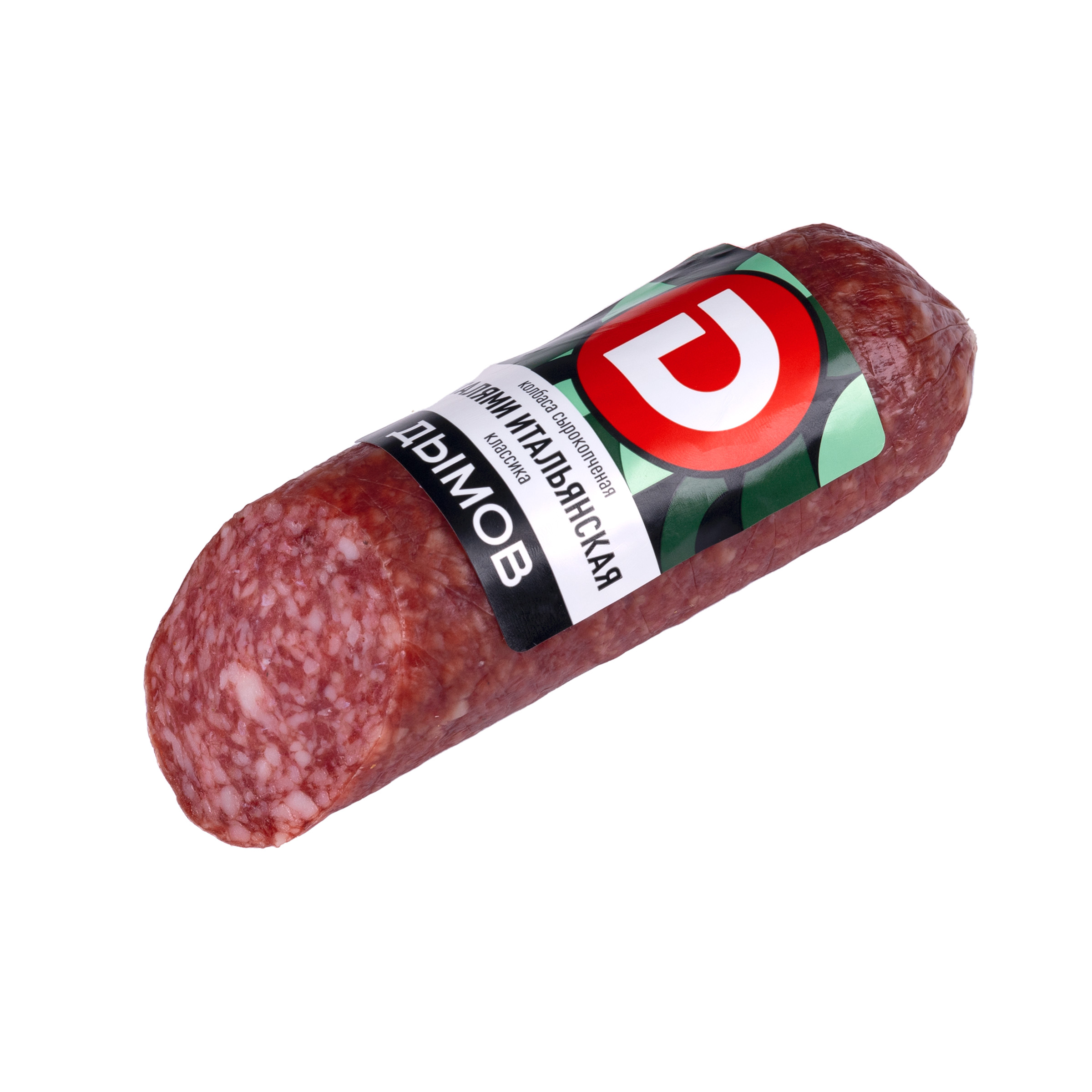 КОЛБАСА С/К САЛЯМИ ИТАЛЬЯНСКАЯ, СРЕЗ, В/У, 230 ГР ТМ ДЫМОВ
