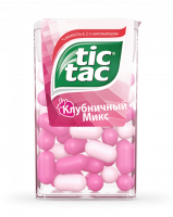 ДРАЖЕ ТИК ТАК КЛУБНИКА 16ГР ДРАЖЕ ТИК ТАК КЛУБНИКА 16ГР