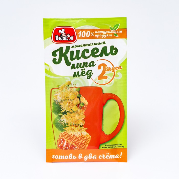 КИСЕЛЬ МЕД/ЛИПОВЫЙ ЦВЕТ М/П ПРЕСТОН 30ГР