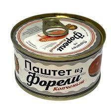 ПАШТЕТ ПЕККОНИ ИЗ ФОРЕЛИ КОПЧЕНЫЙ 130ГР