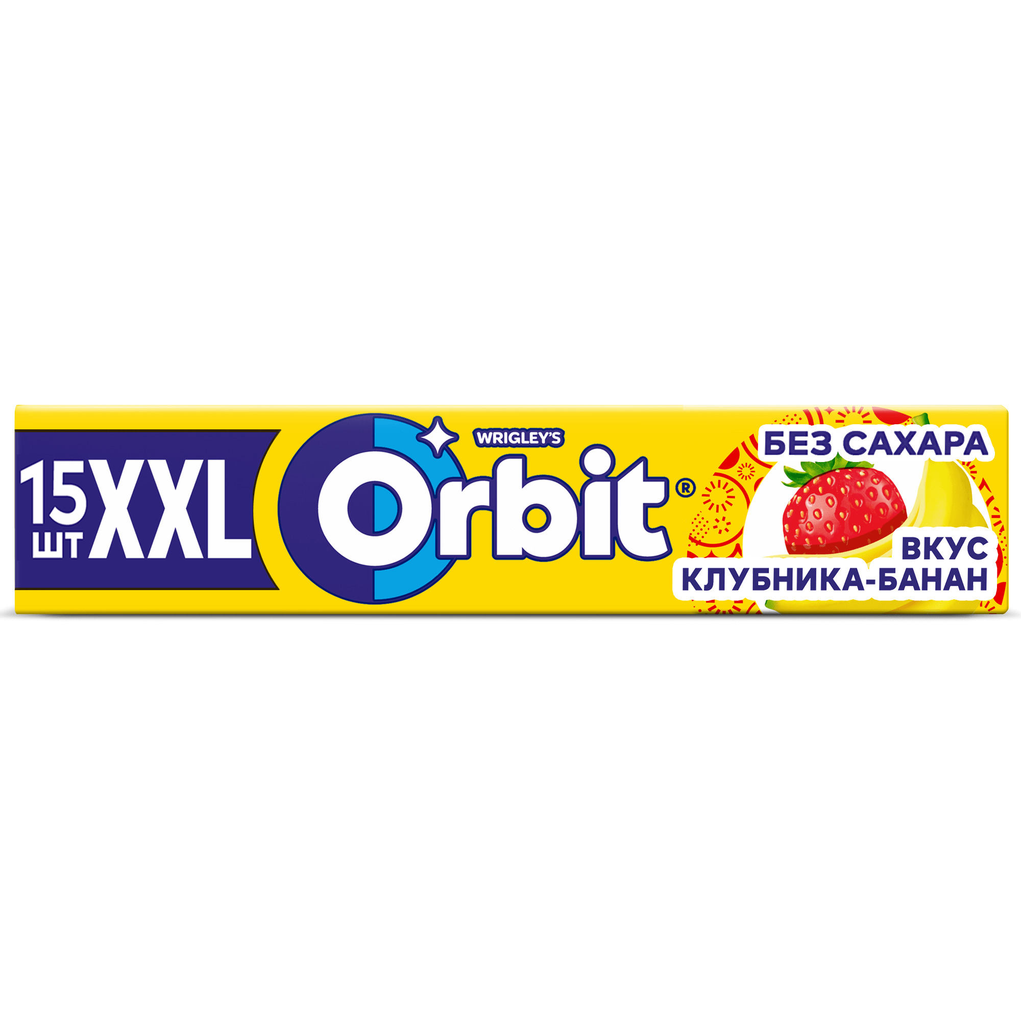Ж/Р ОРБИТ XXL КЛУБНИКА-БАНАН 20,4ГР