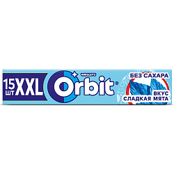 Ж/Р ОРБИТ XXL СЛАДКАЯ МЯТА 20,4ГР