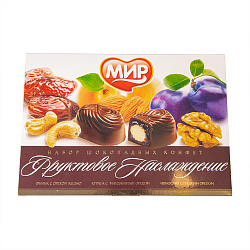 НАБОР КОНФЕТ АССОРТИ ФРУКТОВОЕ НАСЛАЖДЕНИЕ 240ГР