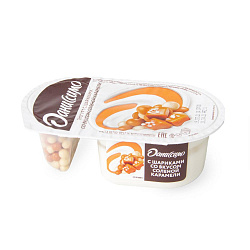 БЗМЖ ЙОГУРТ ДАНИССИМО ФАНТАЗИЯ 6,9% СОЛЁНАЯ КАРАМЕЛЬ 105ГР
