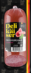 КОЛБАСА СЕРВЕЛАТ ЕВРОПЕЙСКИЙ ДЕЛИКАЙЗЕР В/К 350ГР