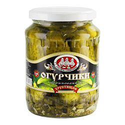 ОГУРЧИКИ МАРИН СКАТЕРТЬ САМОБРАНКА 720МЛ СТ/Б