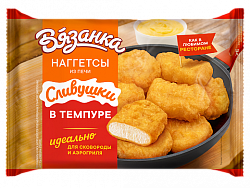 НАГГЕТСЫ СЛИВУШКИ В ТЕМПУРЕ ТМ ВЯЗАНКА Ф/П 230ГР