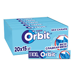 Ж/Р ОРБИТ XXL СЛАДКАЯ МЯТА 20,4ГР
