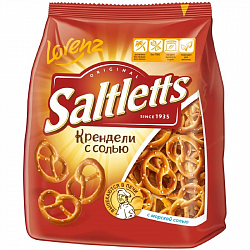КРЕНДЕЛЬ С СОЛЬЮ SALTLETTS ЛОРЕНЦ 150ГР