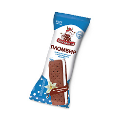 БЗМЖ МОРОЖЕНОЕ ПЕСТРАВКА СЭНДВИЧ ПЛ ВАНИЛЬ В ШОК ПЕЧЕН 76ГР