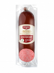 КОЛБАСА СЕРВЕЛАТ КРЕМЛЕВСКИЙ БОРДО СТАРОДВОРЬЕ В/К 350ГР