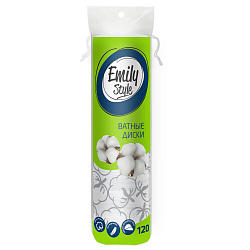 ДИСКИ ВАТНЫЕ ЭМИЛИ СТАЙЛ 120ШТ ДИСКИ ВАТНЫЕ ЭМИЛИ СТАЙЛ 120ШТ