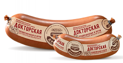 КОЛБАСА ВАРЕНАЯ ДОКТОРСКАЯ ДУГУШКА ГОСТ СТАРОДВОРЬЕ /ВЕС