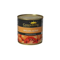 ФАСОЛЬ БЕЛАЯ В Т/С ГРИН КИНГ Ж/Б 400ГР