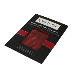 ХАМОН ПОДКОПЧЕНЫЙ ИЗ УТИНОЙ ГРУДКИ 60ГР НАРЕЗКА