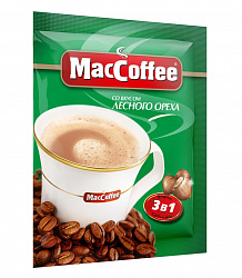 КОФЕ МАККОФЕ ЛЕСНОЙ ОРЕХ 3В1 18ГР