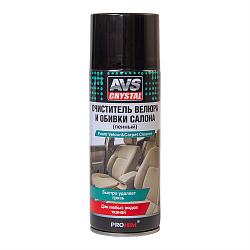 ОЧИСТИТЕЛЬ ВЕЛЮРА И ОБИВКИ САЛОНА "ПЕННЫЙ" АЭРОЗОЛЬ 520МЛ. AVS AVK-029