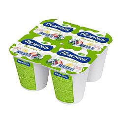 БЗМЖ ЙОГУРТ НЕЖНЫЙ ЛЕГКИЙ С СОКОМ БАНАН КЛУБНИКА 0,1% 95ГР