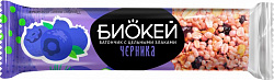 БАТОНЧИК БИОКЕЙ С ЧЕРНИКОЙ И ЦЕЛЬНЫМИ ЗЛАКАМИ 30 Г БАТОНЧИК БИОКЕЙ С ЧЕРНИКОЙ И ЦЕЛЬНЫМИ ЗЛАКАМИ 30 Г