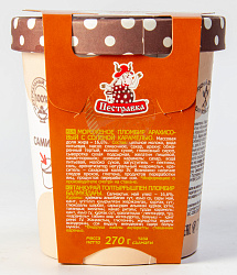 БЗМЖ МОРОЖЕНОЕ ПЕСТРАВКА ВЕДЕРКО ПЛ АРАХИС СОЛЕНАЯ КАРАМЕЛЬ16,5% 270ГР