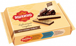 ВАФЛИ ЯШКИНО СЭНДВИЧ 180ГР