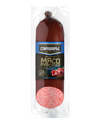 КОЛБАСА В/К СЕРВЕЛАТ СТАРОДВОРЬЕ МЯСОРУБСКИЙ С ОКОРОКОМ 350ГР