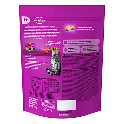 КОРМ ВИСКАС ПОДУШЕЧКИ ПАШТЕТ ГОВЯДИНА 800ГР