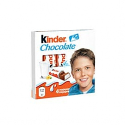 ШОКОЛАД КИНДЕР С МОЛОЧНОЙ НАЧИНКОЙ 50ГР