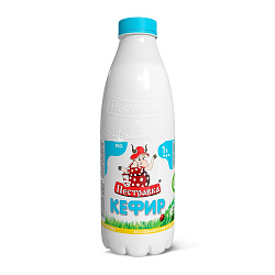 БЗМЖ КЕФИР ПЕСТРАВКА 1% 930ГР ПЭТ