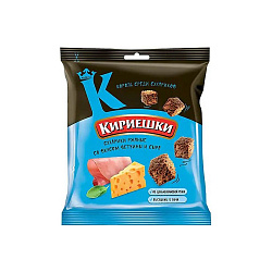 СУХАРИКИ КИРИЕШКИ ВЕТЧИНА С СЫРОМ 40ГР