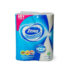 ПОЛОТЕНЦА БУМАЖНЫЕ ЗЕВА 2РУЛ ПОЛОТЕНЦА БУМАЖНЫЕ ЗЕВА 2РУЛ