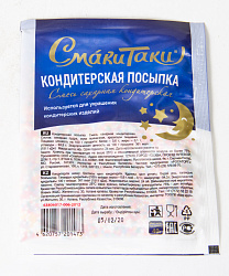 ПОСЫПКА КОНДИТЕРСКАЯ БИСЕР ЯРКИЙ И ВЕРМИШЕЛЬ СМАКИ 40ГР