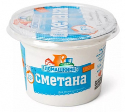 БЗМЖ СМЕТАНА СЕЛО ДОМАШКИНО 15% 170ГР СТАКАН