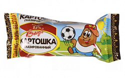 ЗМЖ ПРОДУКТ С ТВОРОГОМ ГЛАЗИРОВАН ВАУ КАРТОШКА 45ГР