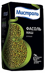 ФАСОЛЬ ЗЕЛЕНАЯ МАШ МИСТРАЛЬ 450 Г