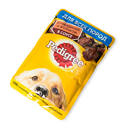 КОРМ ПЕДИГРИ ГОВЯДИНА/ЯГНЕНОК ПАУЧ 85ГР