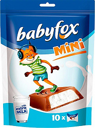 КОНФЕТЫ ШОК BABYFOX C МОЛОЧНОЙ НАЧИНКОЙ 120Г