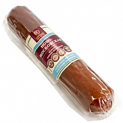 КОЛБАСА НОВО-МОСКОВСКАЯ В/К МЯСНАЯ ГРАМОТА 350ГР