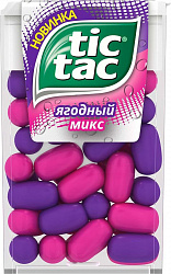 ДРАЖЕ ТИК ТАК ЯГОДНЫЙ МИКС 16ГР