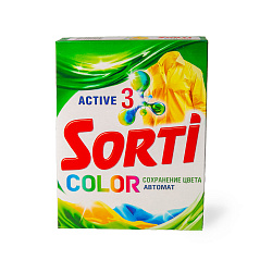 СТИРАЛЬНЫЙ ПОРОШОК SORTI АUTOMAT COLOR 350ГР.