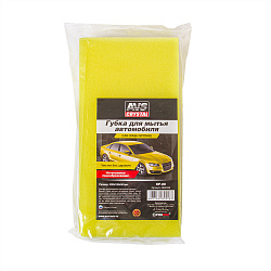 ГУБКА ПОРОЛОНОВАЯ AVS SP-06 (КИРПИЧ) 200*100*50ММ