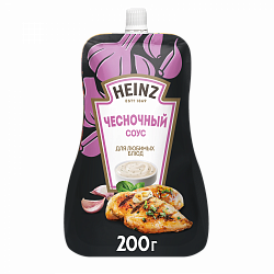 СОУС ХАЙНЦ ЧЕСНОЧНЫЙ 200ГР Д/П
