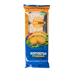 КОТЛЕТЫ ИЗ ТУНЦА, ТМ "СКОРОЖАРКА", П/П 300 ГР