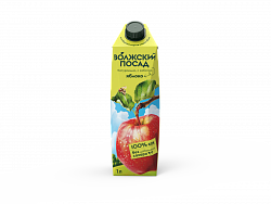 СОК ВОЛЖСКИЙ ПОСАД 1Л ЯБЛОКО
