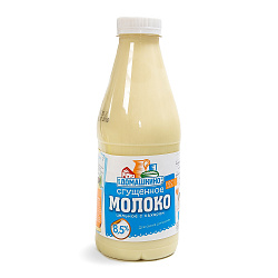 БЗМЖ МОЛОКО ЦЕЛЬНОЕ СГУЩЕННОЕ С САХАРОМ СЕЛО ДОМАШКИНО ПЭТ 1Л
