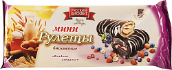 МИНИ-РУЛЕТЫ БИСКВИТНЫЕ ЯГОДНОЕ АССОРТИ ТМ РУССКИЙ БИСКВИТ 175Г