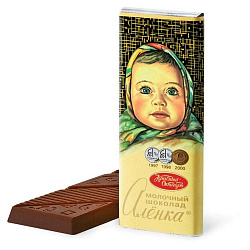 ШОКОЛАД АЛЕНКА МОЛОЧНЫЙ 20ГР