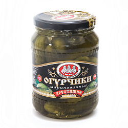 ОГУРЧИКИ МАРИН СКАТЕРТЬ САМОБРАНКА 720МЛ СТ/Б